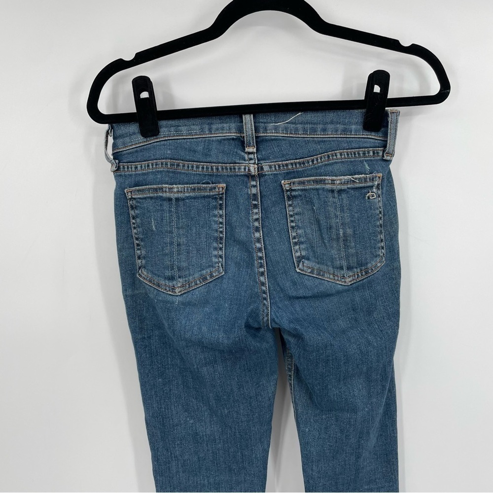 Rag & Bone Distressed Skinny Jeans - Picture 8 of 10